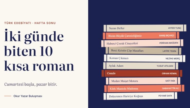 Cumartesi Açıp Pazar Kapatacağınız 10 Kısa Türk Romanı