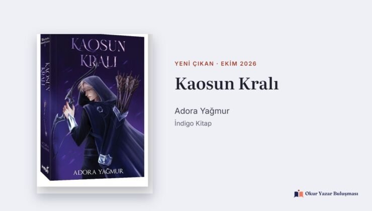 Kaosun Kralı: Adora Yağmur’dan Yeni Wisteria Kitabı