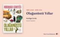 Olağanüstü Yıllar: Rodrigo Cortés’in İlk Romanı
