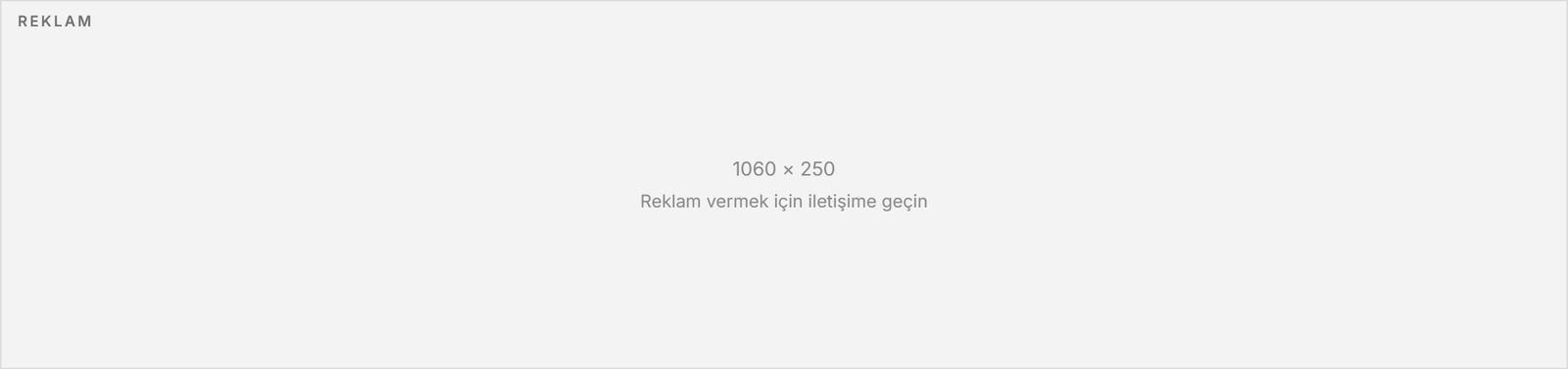 Burası reklam alanı
